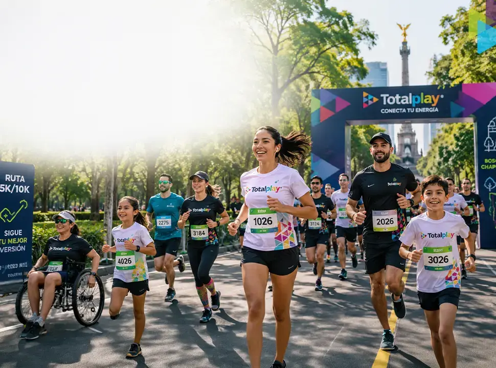 Carrera Totalplay 2026: una experiencia runner en CDMX